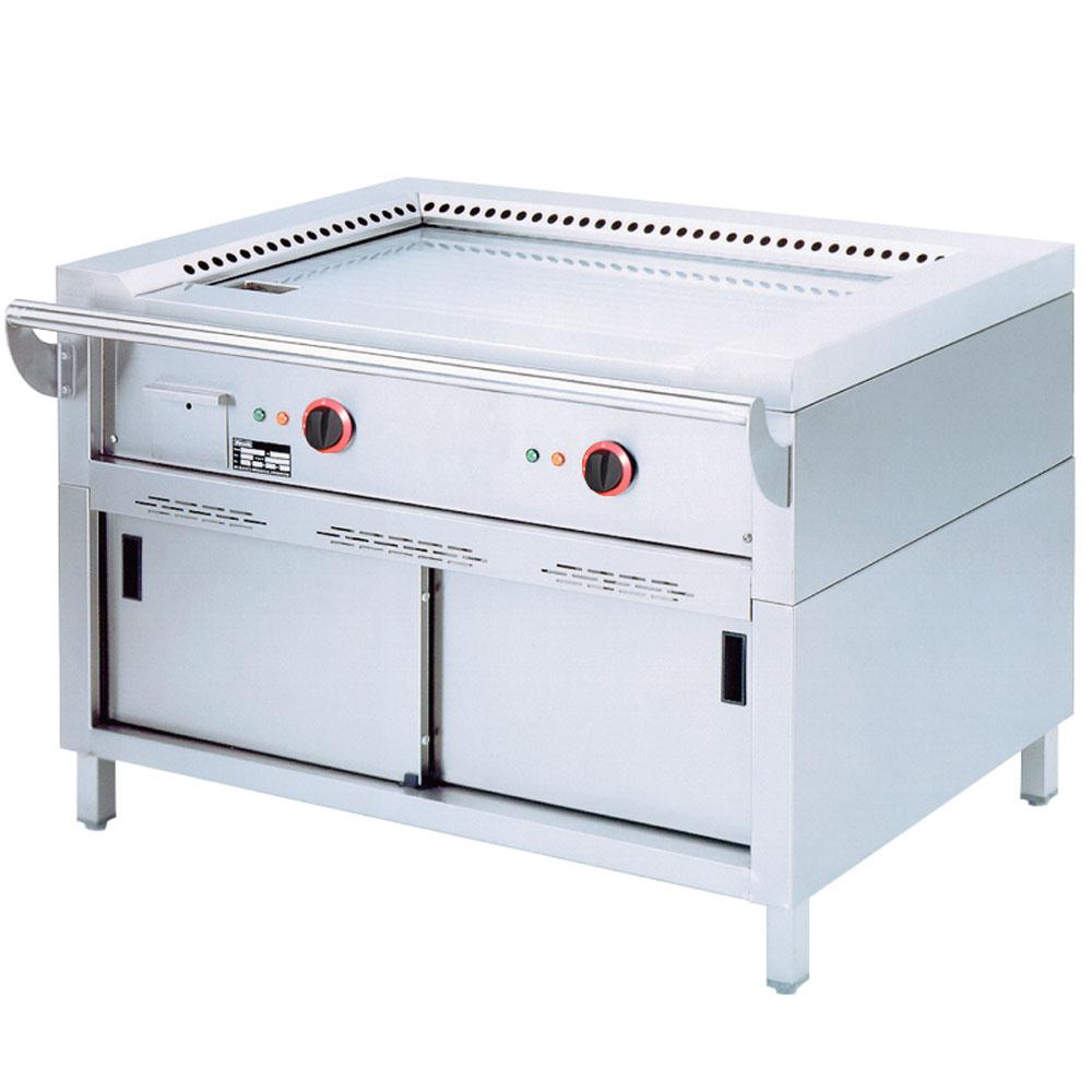 TPE2-12 | Elektrische "Teppanyaki" plaat, 2 zones (2x 5,85 kW), op kast
