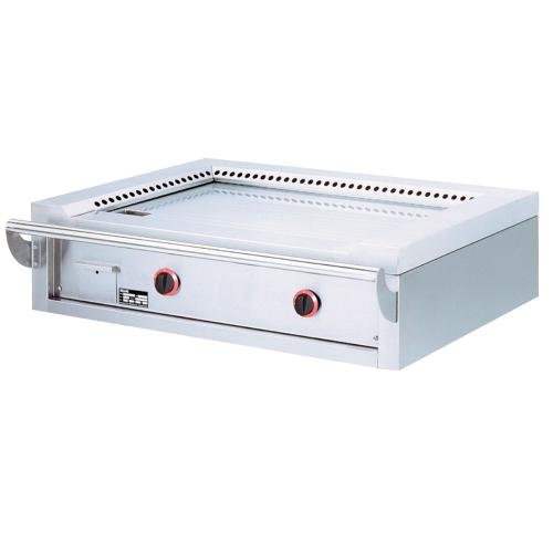 TPG2-12/T | Teppanyaki gasplaat, 2 zones (2x 7 kW), tafelmodel -Top-