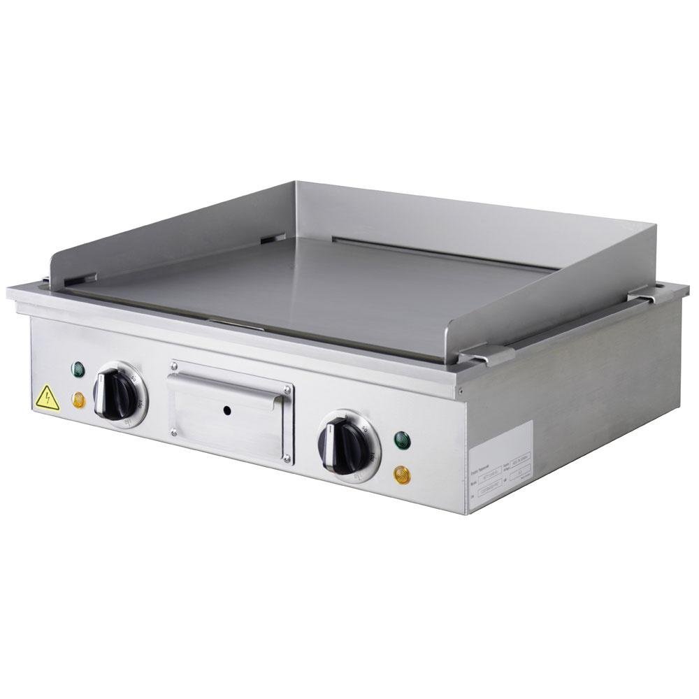 TYE-58/T-N | Teppanyaki elektrische plaat, 2 zones (2x 3,15 kW), tafelmodel