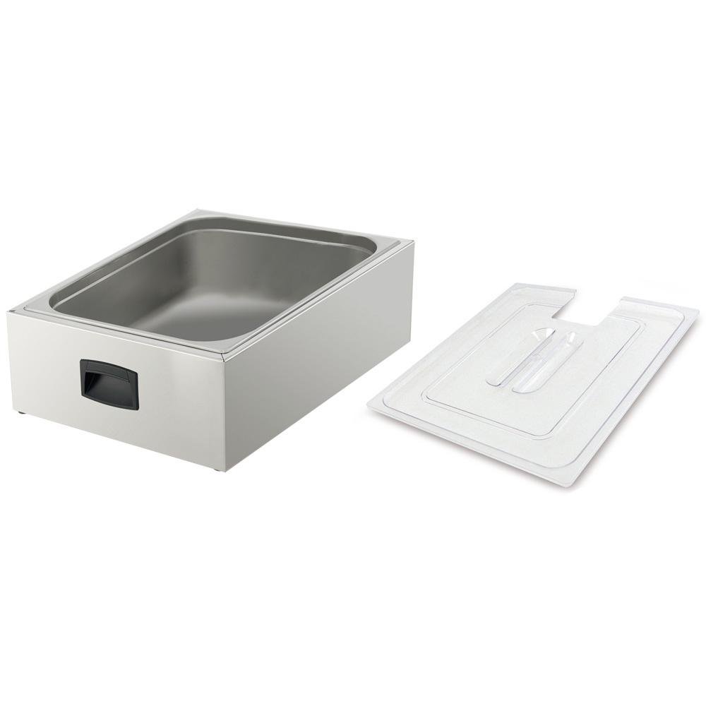 V2/1C | Cuve GN 2/1 pour cuiseur avec couvercle