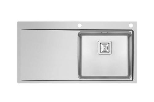 RDX-0101-000 | SPOELTAFELBLAD MARONIA 1000X520MM 1XSPOELBAK 450X400X200MM/AFDRUIP LINKS
