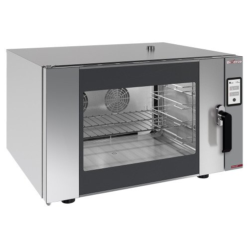 WR-FCV4-DG | Elektrische stoom/convectieoven, 2 snelheden, TOUCH SCREEN (met kerntemperatuurmeter)