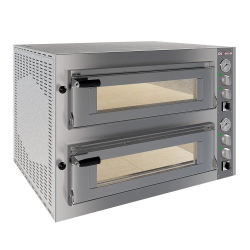 WR-FD24-MD | Four électrique 2x 4 pizzas diam.350mm, 2 chambres