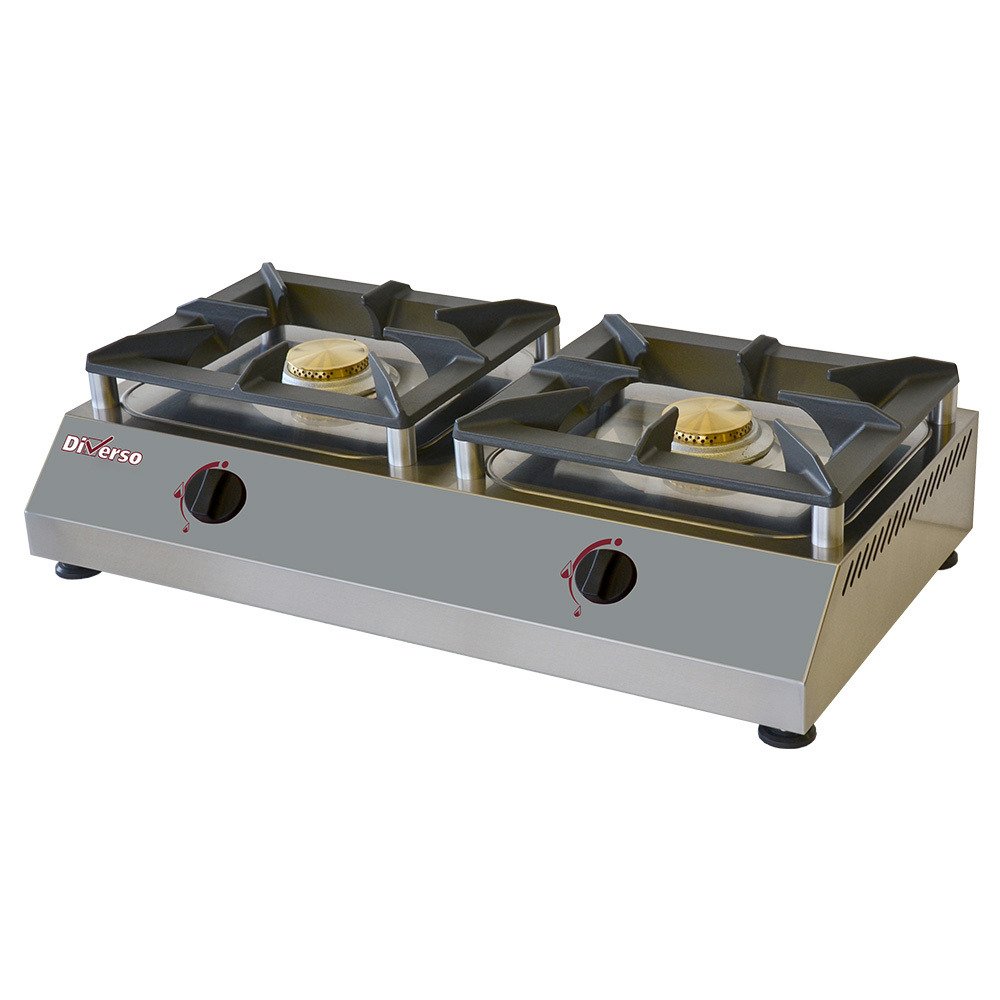 WR-RTD/2G | Gastafelfornuis met 2 branders 5 kW