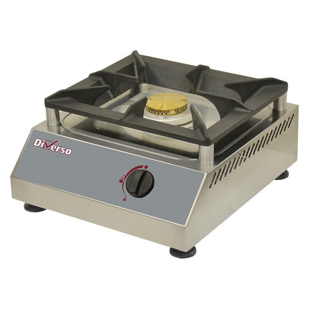 WR-RTS/1G | Warmhoudplaat op gas,  tafelmodel, 1 brander 5 kW