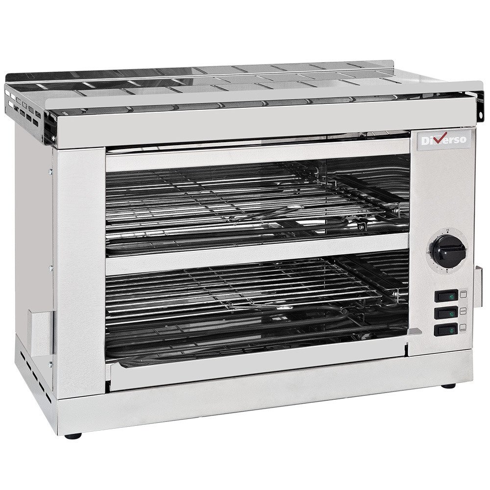 WR-TSE2-D | Toaster-salamander 2 verdiepen, met timer