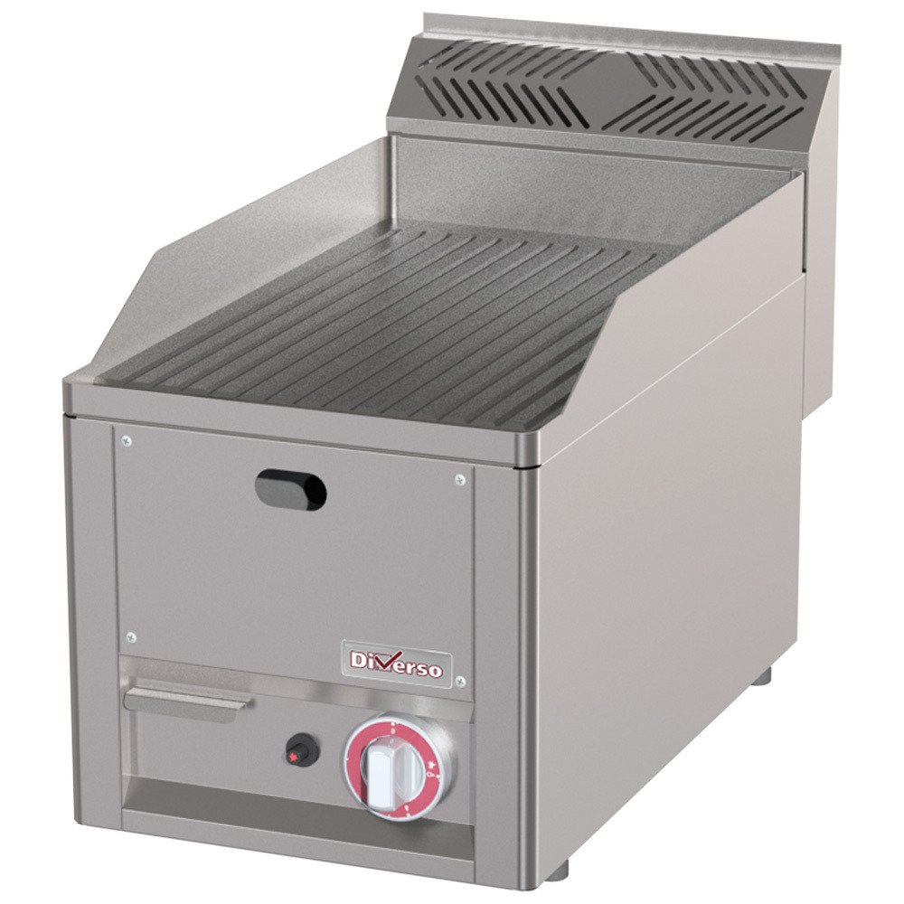 WR-GPRS-24 | Plaque de cuisson rainurée, gaz, -Top-