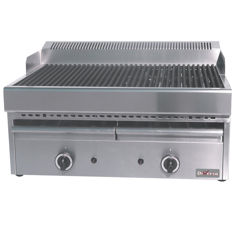WR-GV67-77 | Grill-vapeur gaz avec grille de cuisson en fonte -Top-