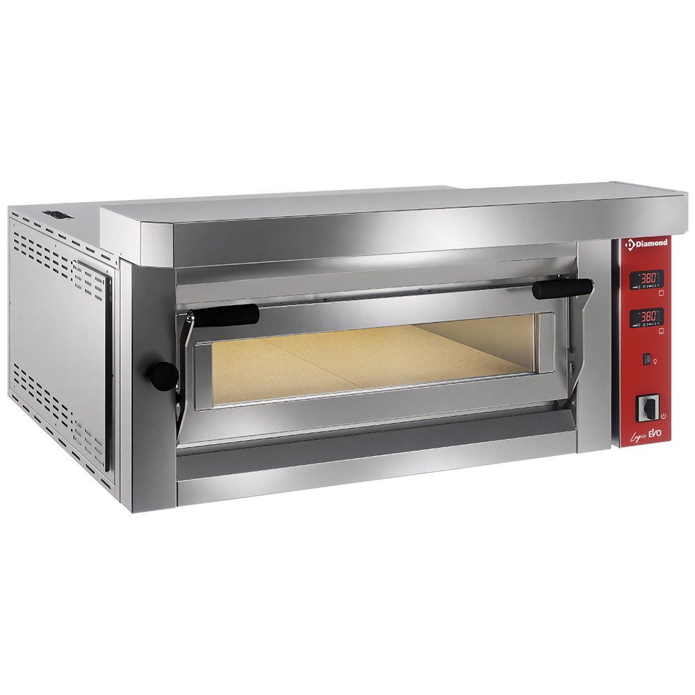 LFD-04-LX | Fours à pizzas électr. 4 pizzas 350mm - FULL pierre réfractaire