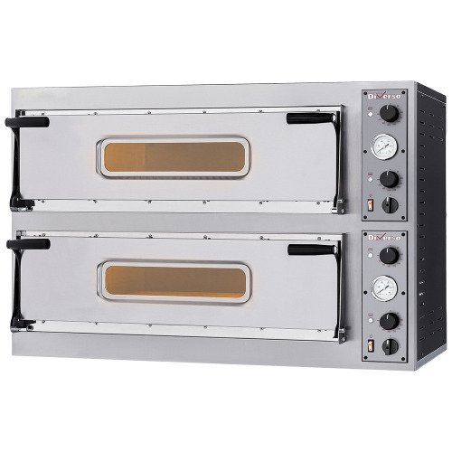 WR-DFXL-22 | Four électrique 2x 2 pizzas diam. 350mm, 2 chambres