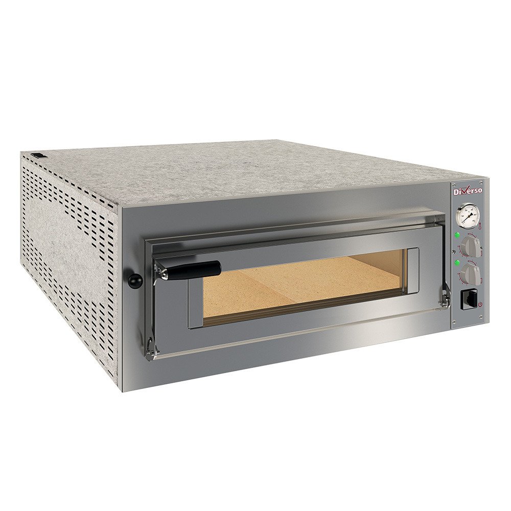 WR-FS06-MU | Four électrique 6 pizzas diam. 350mm, 1 chambre