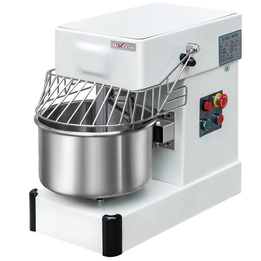 WR-SDTM-10 | Spiraalkneder, 10 liter, op wielen