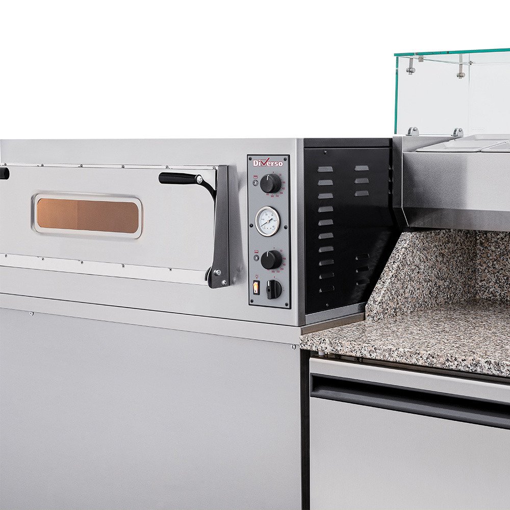 WR-SFXL-03 | Elektrische oven 3 pizza's diam. 350mm, 1 kamer