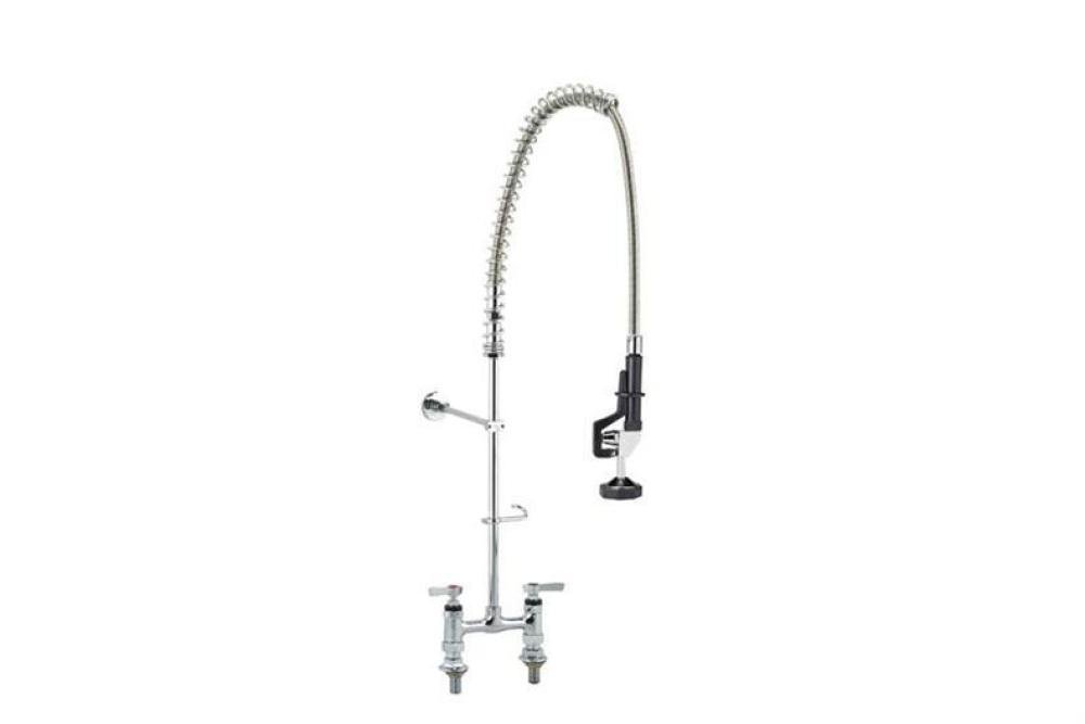 LKE-3430-000 | DUBBELGATS VOORSPOELDOUCHE TAFELMODEL EXCL. KWARTSLAG TUSSENKRAAN