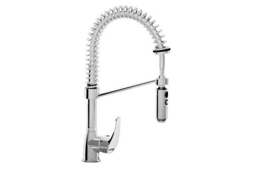 LKF-3514-000 | LAGE VOORSPOELDOUCHE - HOOGTE 500MM MET KWARTSLAG BEDIENING