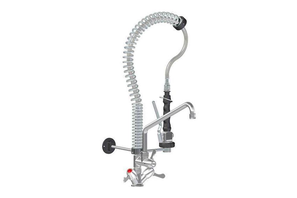 LKF-2414-000 | MINI VOORSPOELDOUCHE INCL. KWARTSLAG TUSSENKRAAN