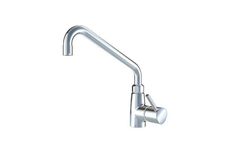 LKK-1511-000 | ENKELGATS EENGREEPSMENGKRAAN TAFELMODEL - DRAAIBARE UITLOOP 300MM