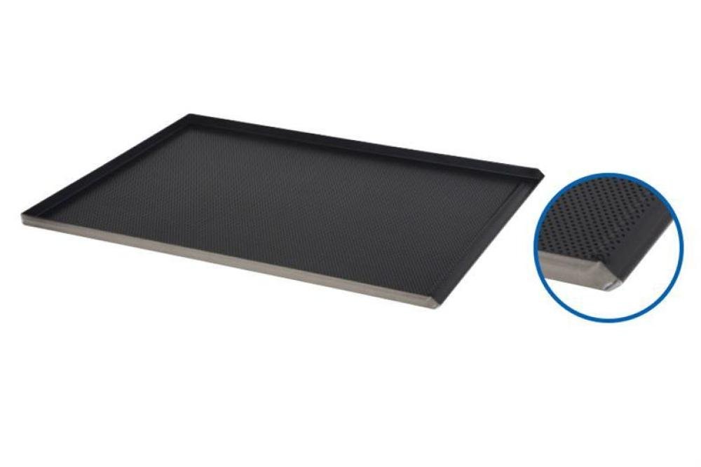 TBP-8630-000 | PLAQUE DE FOUR ALUMINIUM 80/60 TEFLON 3 BORDS 23MM + 1 INCLINE 1,5MM
