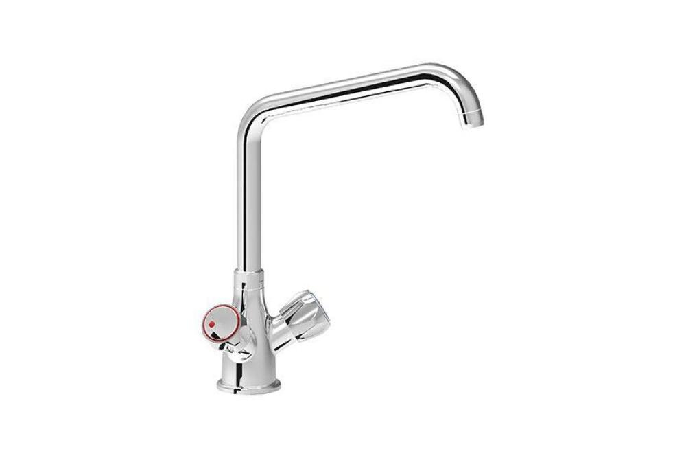 LKA-1213-000 | ROBINET MELANGEUR MONOTROU 'A-LINE' MONTAGE SUR TABLE - 2 BOUTONS - 253MM