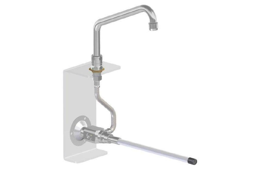 LKF-8000-000 | COMMANDE AU GENOU AVEC ROBINET &FLEXIBLE
