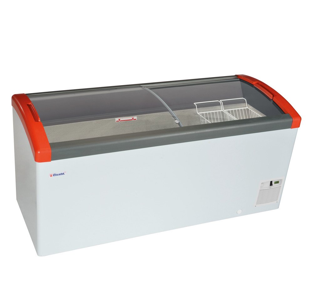 Elcold Focus 171 RED Diepvrieskist met glijdeksels