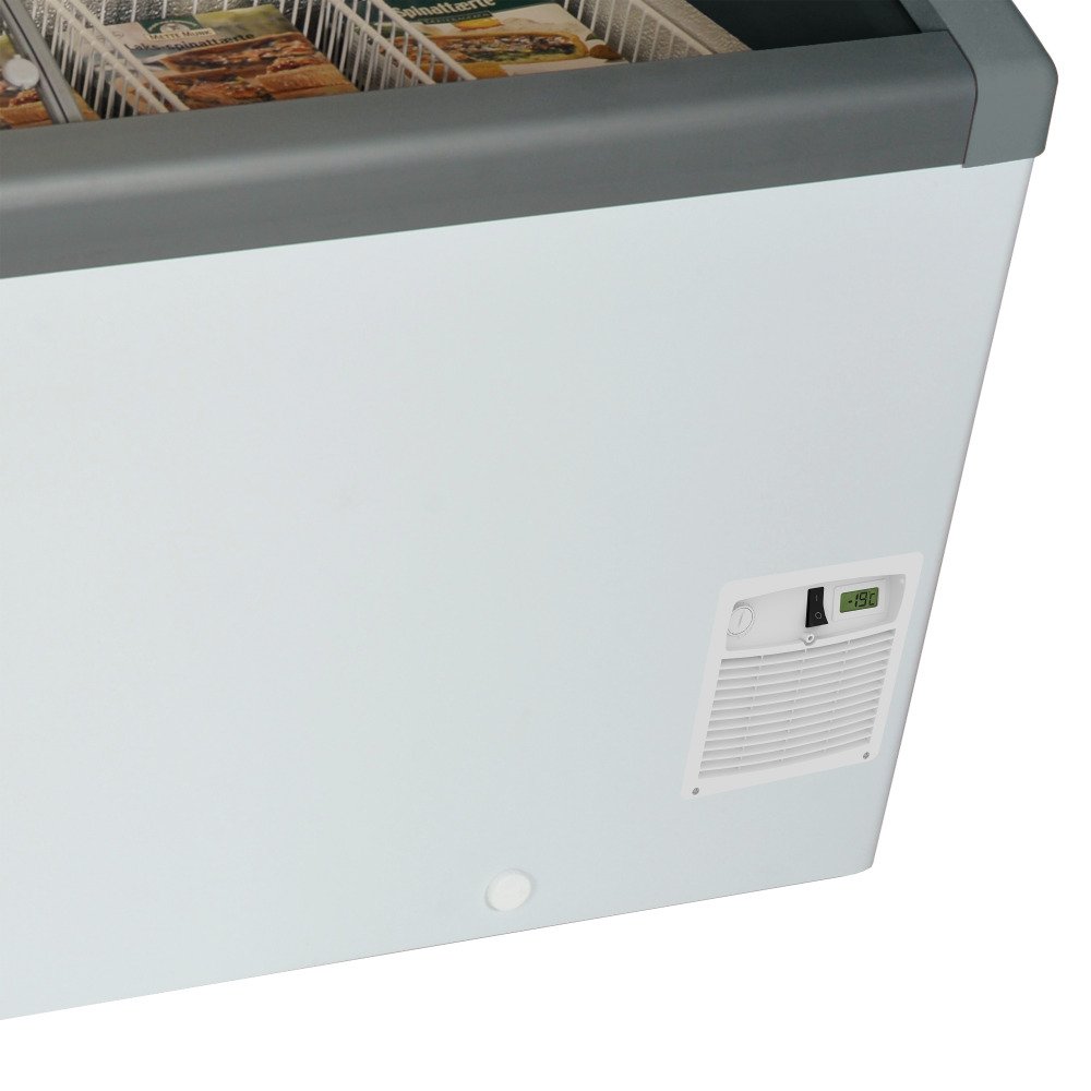Elcold Focus 73 GREY Diepvrieskist met glijdeksels