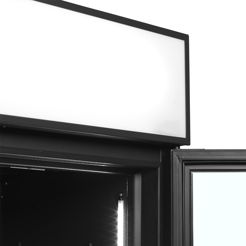 FSC1000H BLACK Vitrine réfrigérée noire