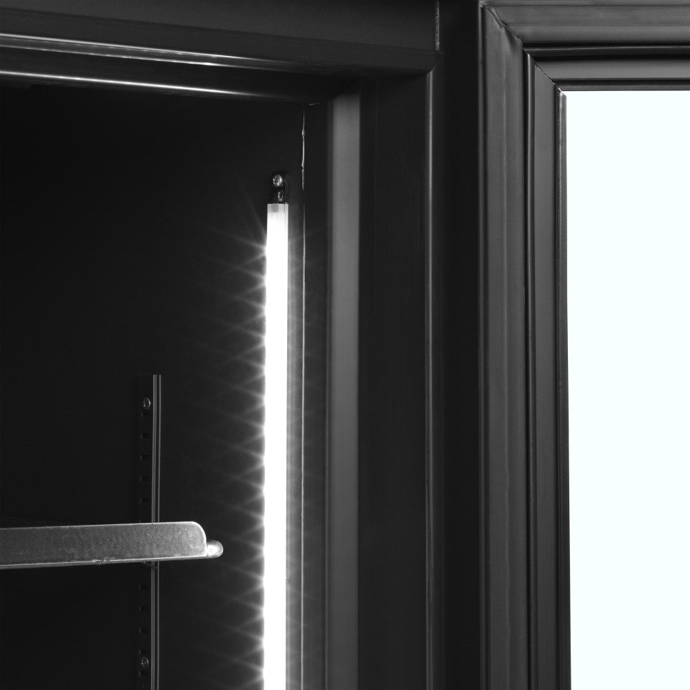 FSC1000H BLACK Vitrine réfrigérée noire