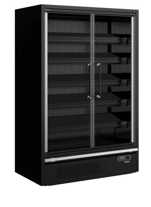 Galaxy+ GP14FGD Black Vitrine réfrigérée pour supermarché