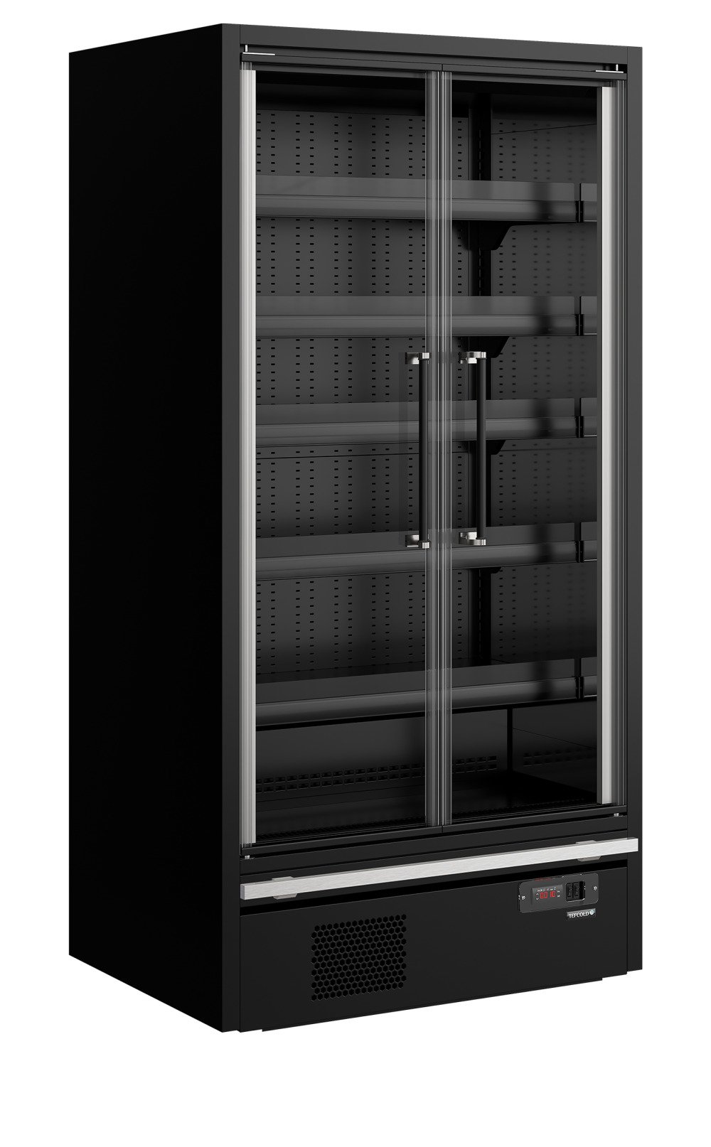 Galaxy+ GP10FGD Black Vitrine réfrigérée pour supermarché