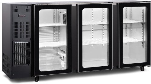 TBC3G 206B  Barkast met glas deuren (FGB351/206V)