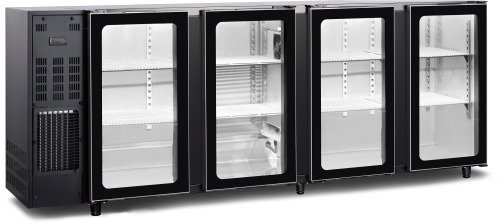 TBC4G 267B  Barkast met glas deuren (FGB451/267V)