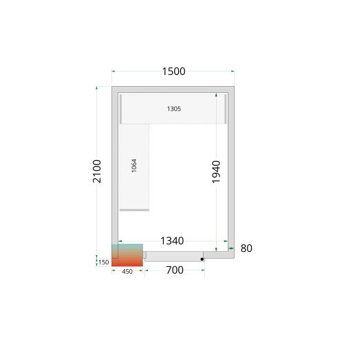 Shelf Rack System Kit CRPF1521