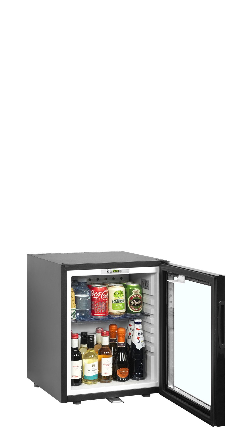 TM35GC Glazen deur minibar