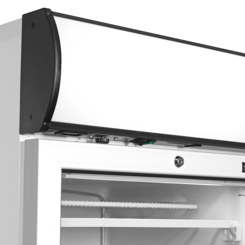 UFFS371GCP Vrieskast glasdeur