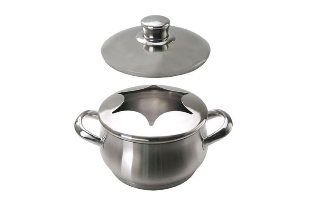 KSG-1103-000 | RVS FONDUEKOM BOURGUIGNONNE INCL. DEKSEL