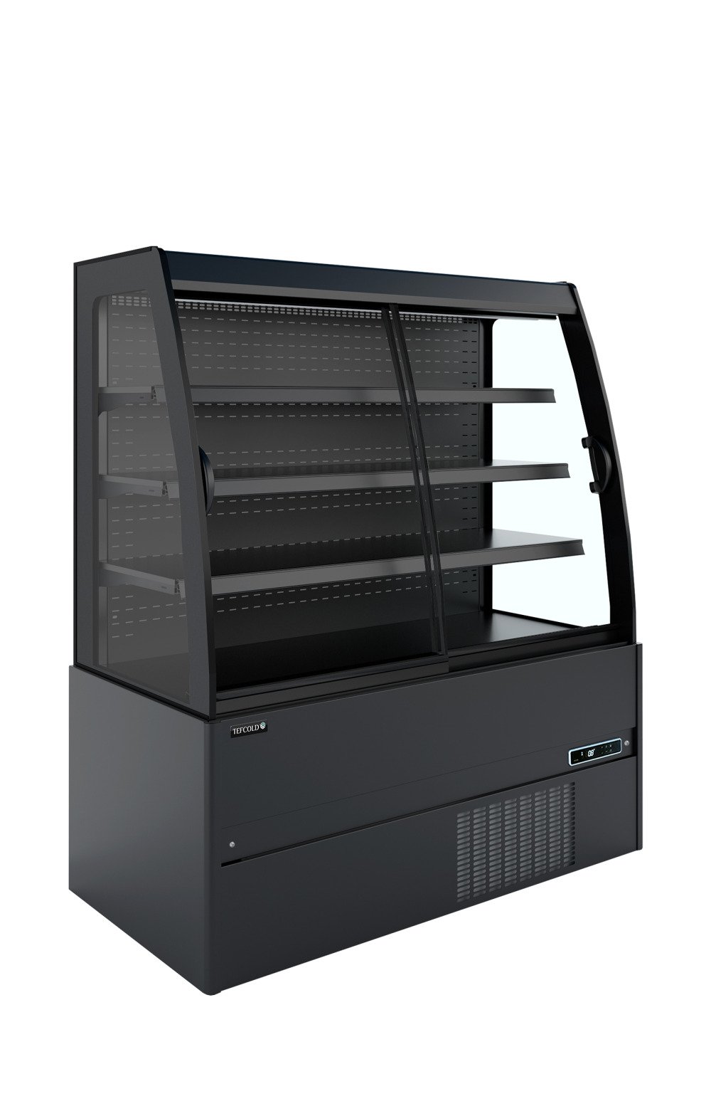 MCB150S Low LED Lage wandkoeler met schuifdeuren