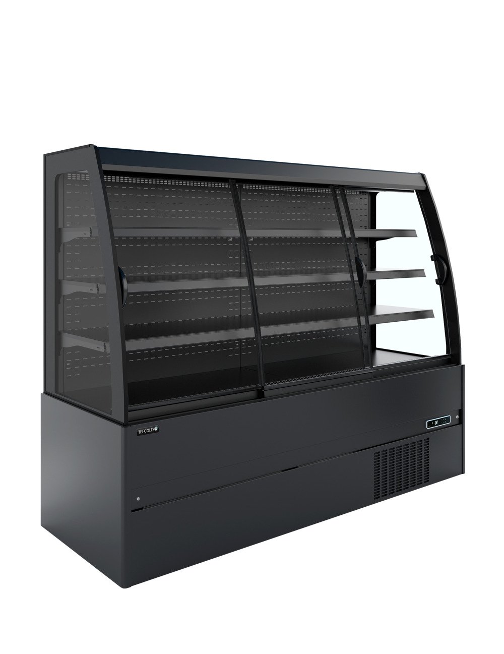 MCB200S Low LED Lage wandkoeler met schuifdeuren
