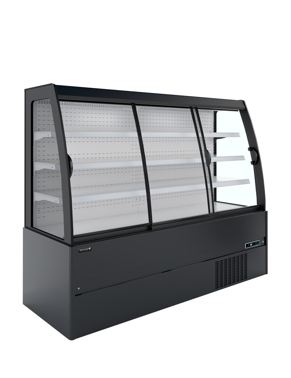 MCWB200S Low LED Réfrigérateur mural bas avec portes coulissantes