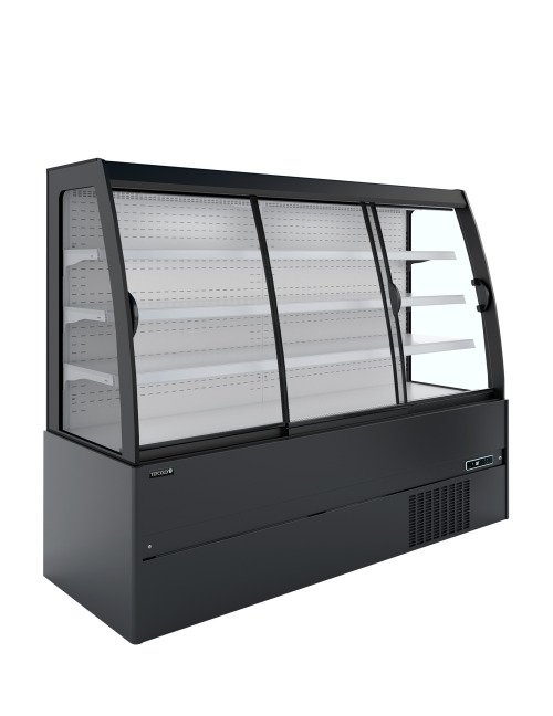 MCWB200S Low LED Réfrigérateur mural bas avec portes coulissantes