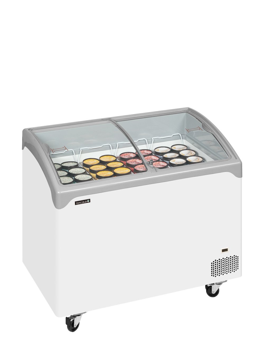 NIC301SCEB Vrieskast consumptie-ijs
