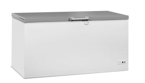 CF700PRO Congélateur bahut couvercle aspect inox