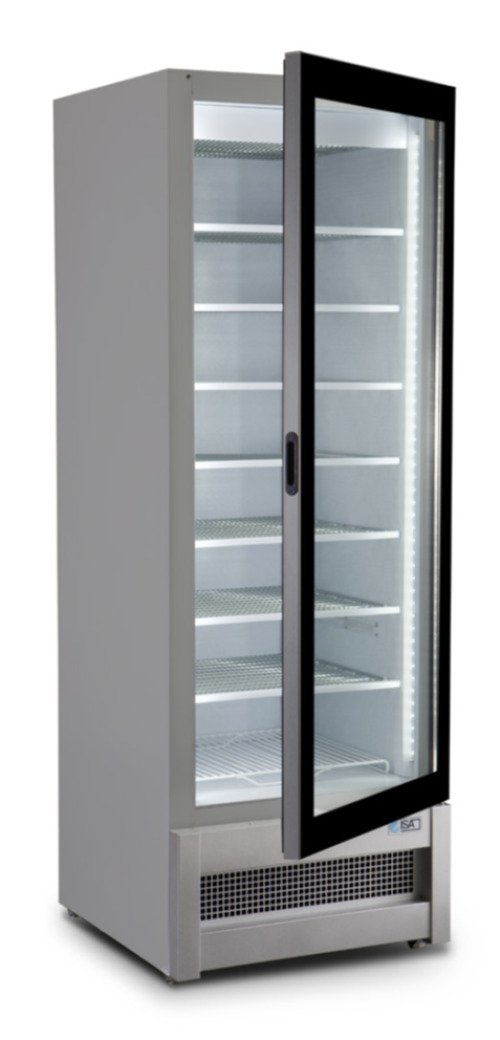 VISION500ST Congélateur statique porte vitrée