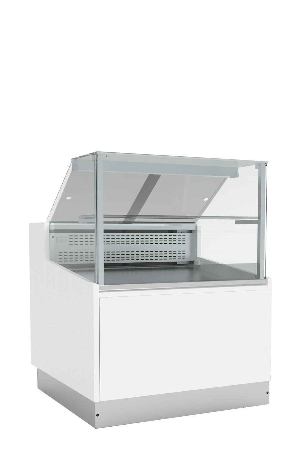 BRABANT 100 (STUA10/WHITE) Statische koeltoog wit