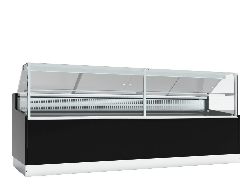 BRABANT 300B (STUA30/BLACK) Statische zwarte koeltoonbank