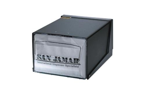 SDP-4002-000 | SERVETDISP. BUFFET - VOLLEDIGE VOUW ZWART + TRANSPARANT FRONT