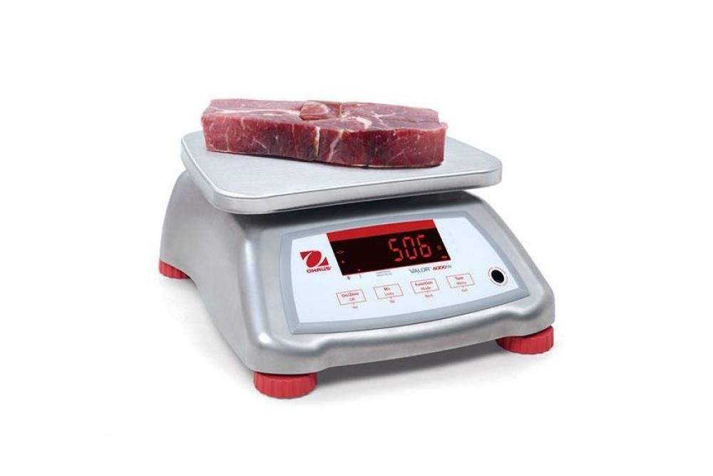 LBL-4106-000 | VALOR 4000 WEEGSCHAAL - MAX 6KG +/- 1G RVS UITVOERING, RVS PLATEAU 242X190MM