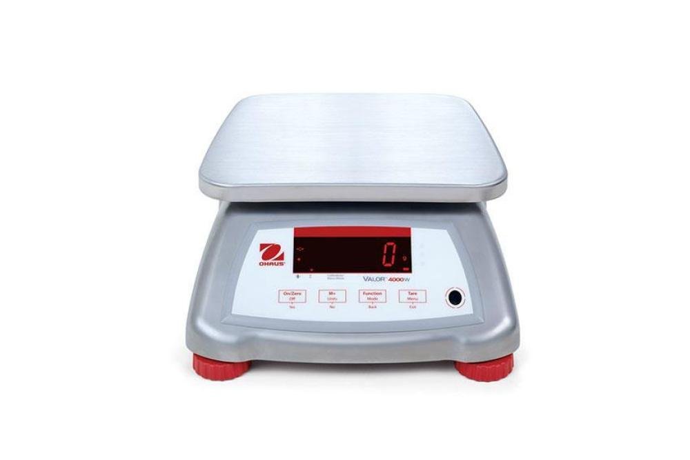 LBL-4106-000 | VALOR 4000 WEEGSCHAAL - MAX 6KG +/- 1G RVS UITVOERING, RVS PLATEAU 242X190MM