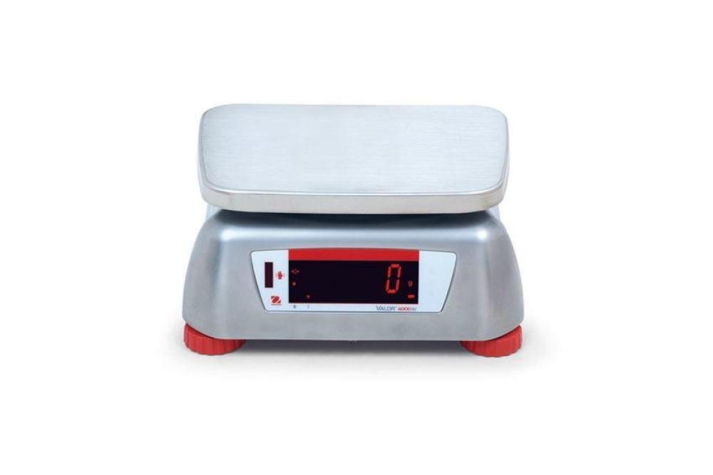 LBL-4106-000 | VALOR 4000 WEEGSCHAAL - MAX 6KG +/- 1G RVS UITVOERING, RVS PLATEAU 242X190MM