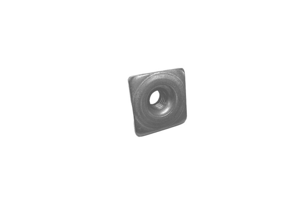 TSP-6140-000 | RVS AISI 304 AANLASPLAAT BUIS 40X40MM MET DRAADINZETSTUK M10